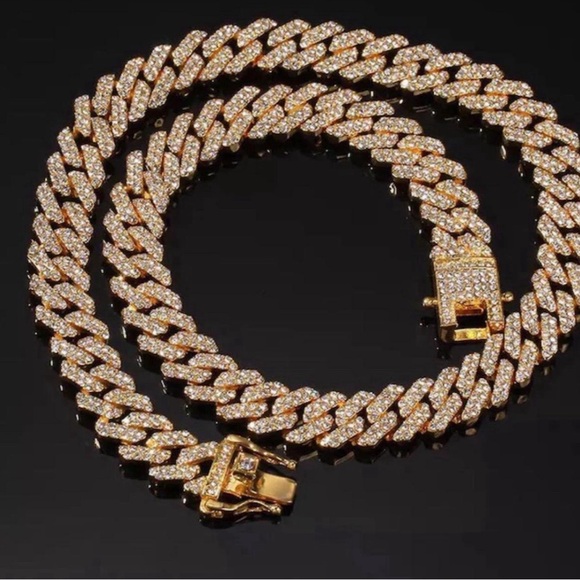 Cuban chain necklace 20 inch - Picture 1 of 3